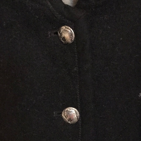 Preowned Chico’s Blanket jacket Southwestern Graphics - sz 2 - Picture 3 of 8